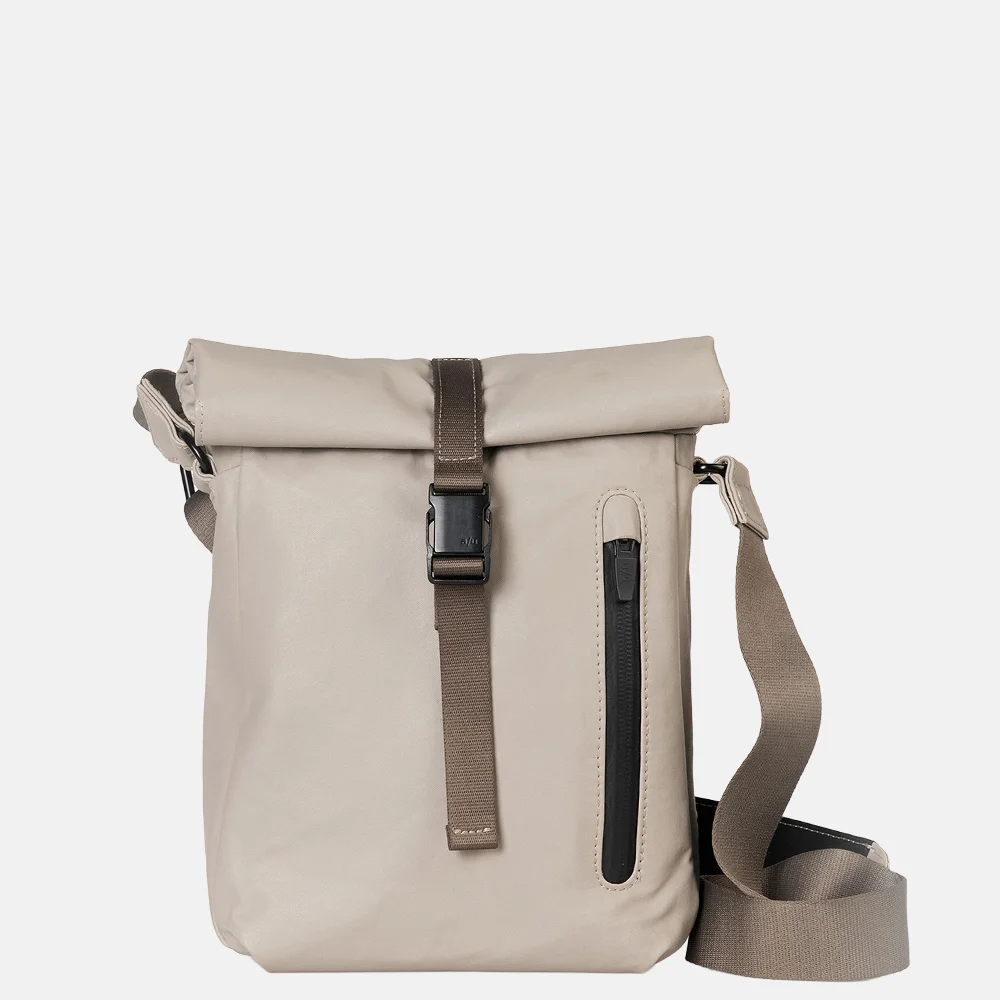 Aunts & Uncles crossbodytas grijs en taupe